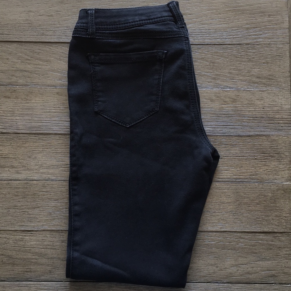 Skinny soft jeans black